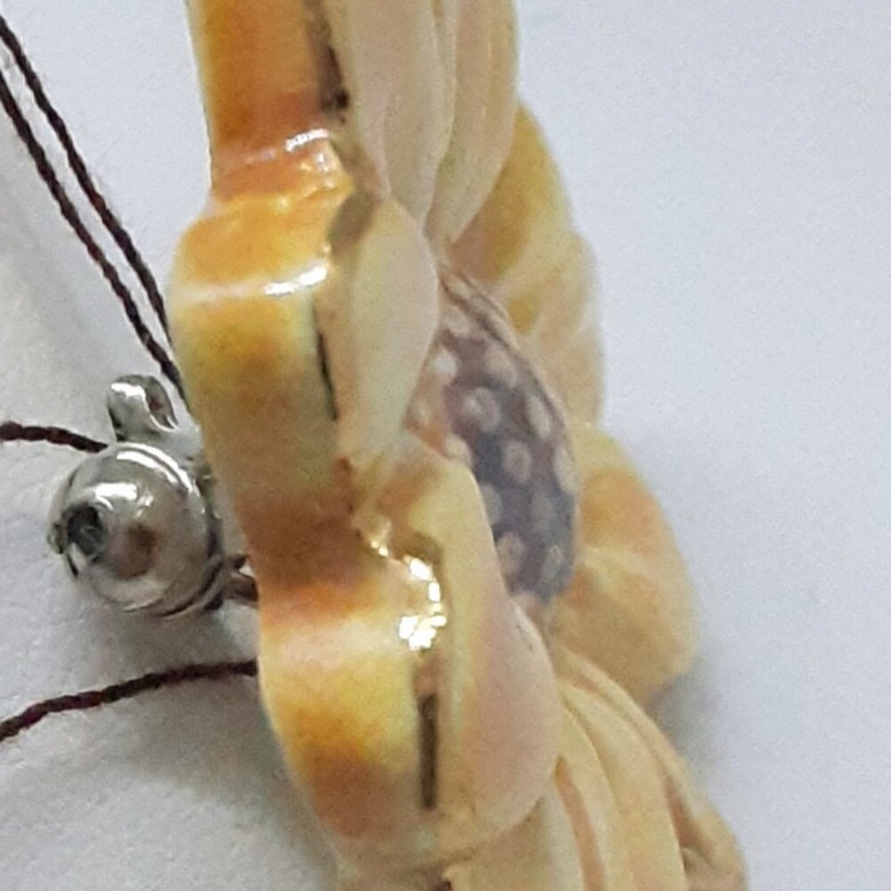 Sunflower Festival!! NEW Collectable Art to Wear Yellow Sunflower Pin - Picture 7 of 10
